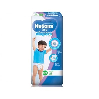 Huggies Dry (XXL) 40pcs. Belt-Malaysia