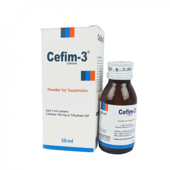 Cefim-3 Powder for Suspension | 50ml