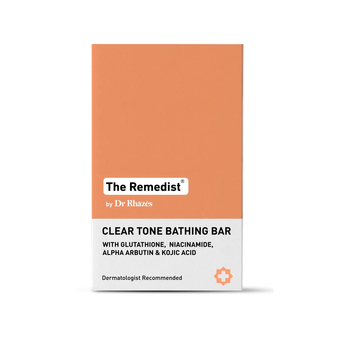 The Remedist by Dr Rhazes Clear Tone Bathing Bar 100g