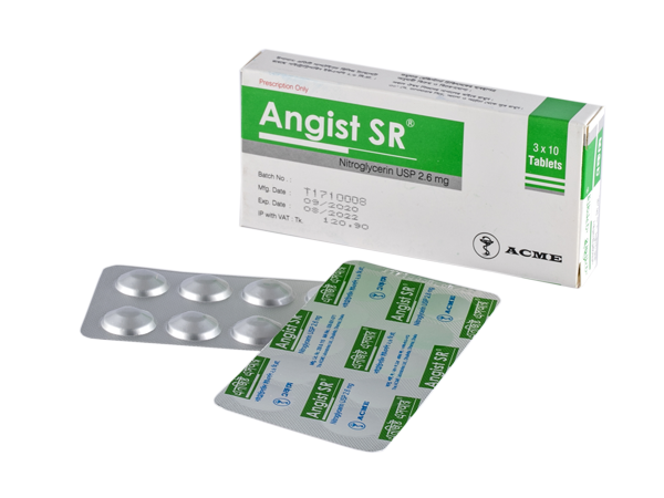 Angist SR 2.6mg Tablet 1 Strip