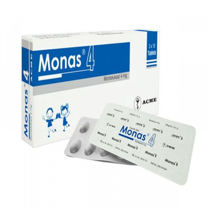 Monas 4mg Tablet