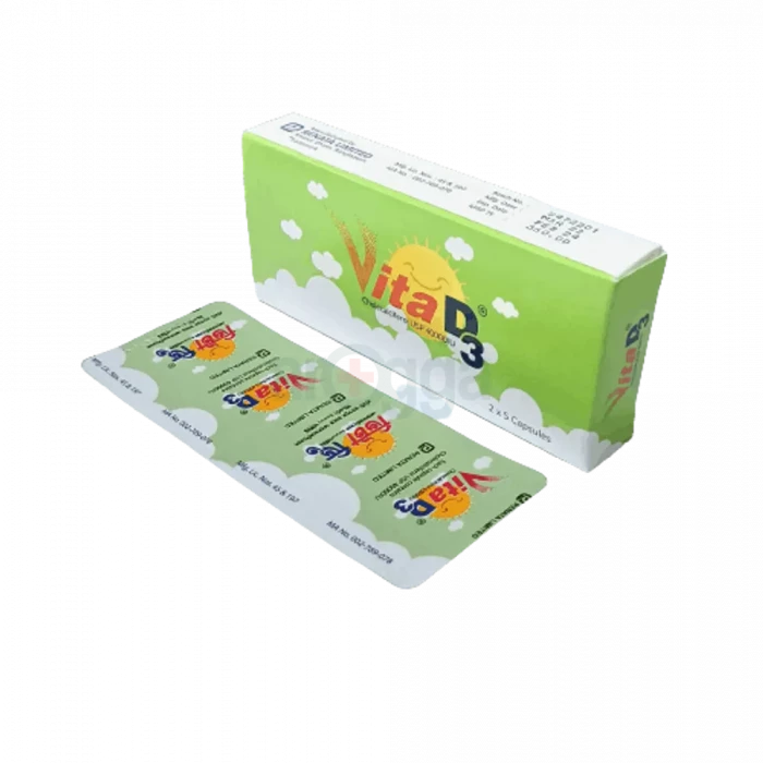 Vita D3 40000 IU Capsule 5pcs