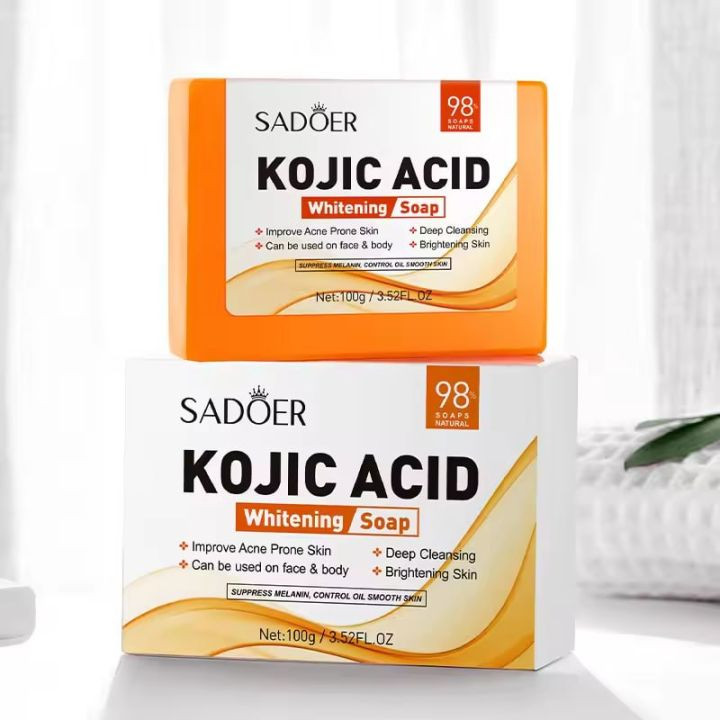 Sadoer Kojic Acid Whitening Soap 100g