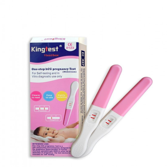 King Test Rapid One Step HCG Midstream Pregnancy Test Kit