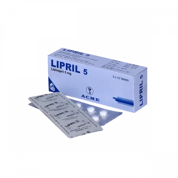 Lipril 5mg 10Pcs