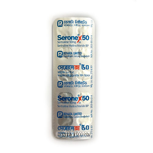 Seronex 50mg 10pcs