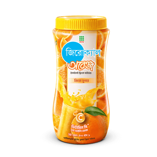 Zerocal Zero Sugar Orange Drink Powder 500g