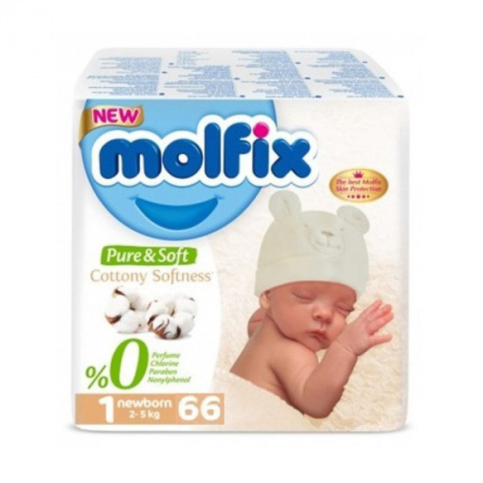 Molfix Pure & Soft Premium Diaper 2-5 kg