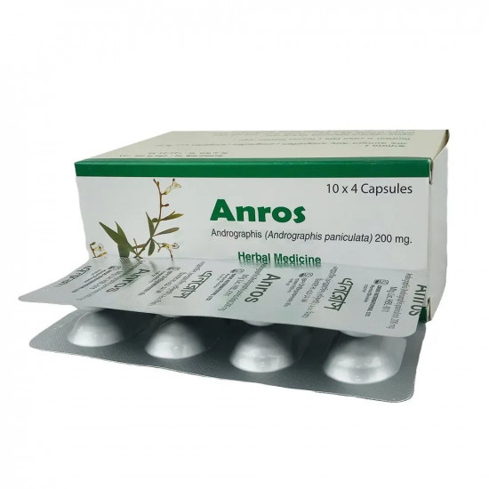 Anros 500mg Capsule | 1 Strip