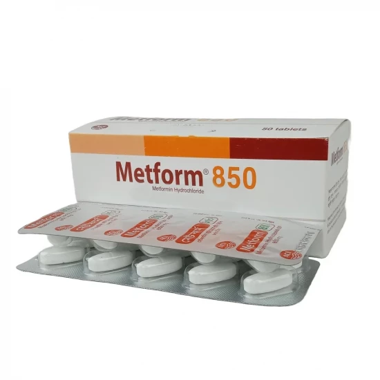 Metform 850mg Tablet 10pcs