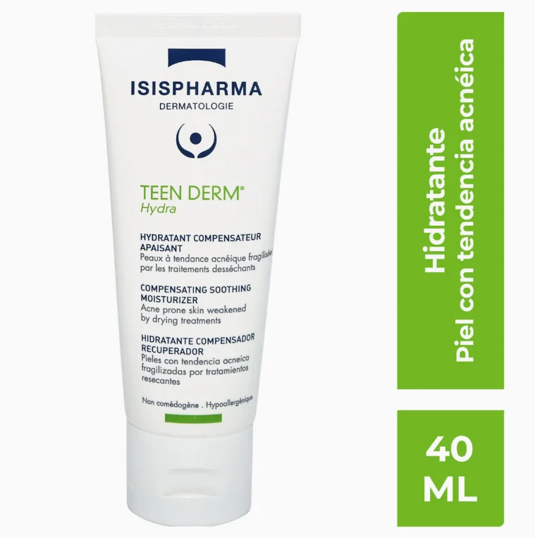 ISIS PHARMA TEEN DERM Hydra Compensating soothing moisturizer 40ml
