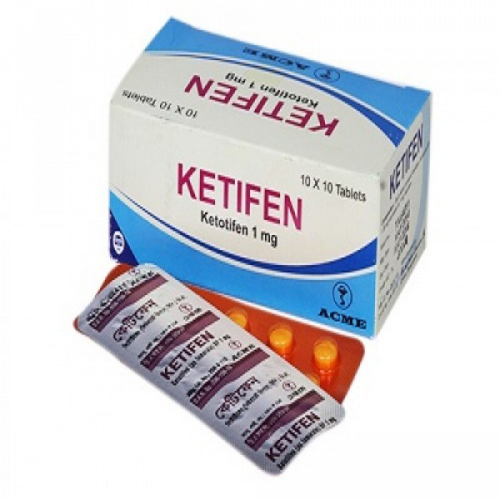 Ketifen 1mg Tablet