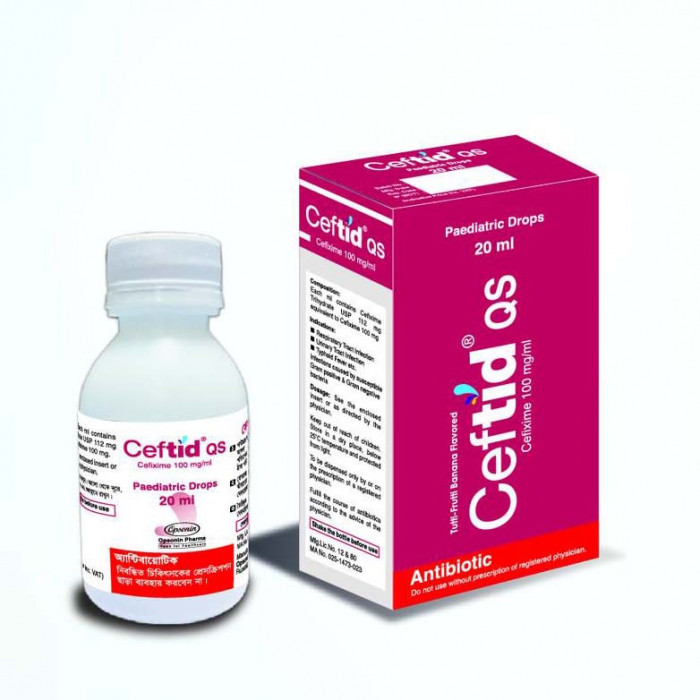 Ceftid QS 100mg/5ml Pediatric Drops 20ml