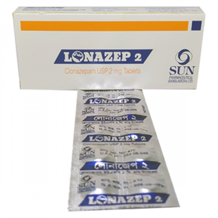 Lonazep 2mg Tablet 10pcs