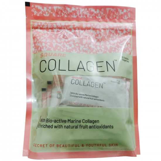Square Collagen Oral Powder 10pcs Sachet