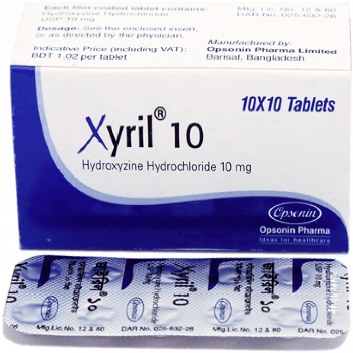 Xyril 10mg Tablet