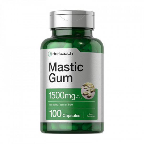 Horbaach Mastic Gum | 1500mg | 100 Capsules USA