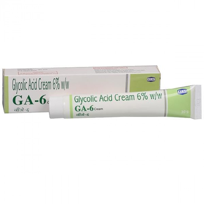 Glycolic Acid Cream 6% W/W GA - 6