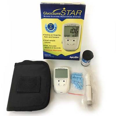 GlucoSure Star (Blood Glucose Monitoring Machine Set)