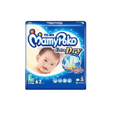 MamyPoko Pants L(9-14kg.) 62pcs. Thailand