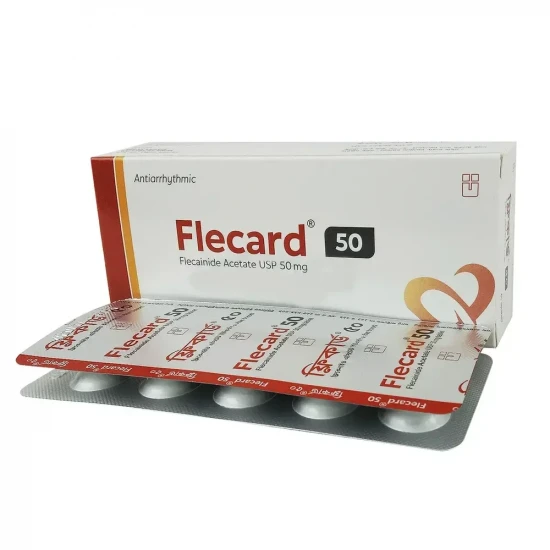 Flecard 50 Tablet 1 Strip