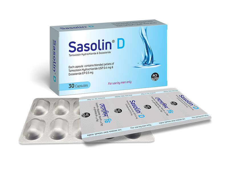 Sasolin D 0.4mg+0.5mg Capsule