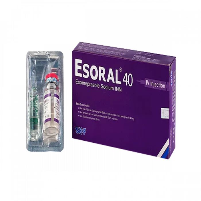 Esoral IV 40 mg Injection