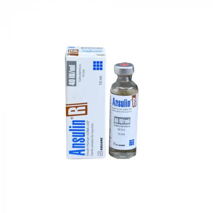 Ansulin R 40 IU Vial