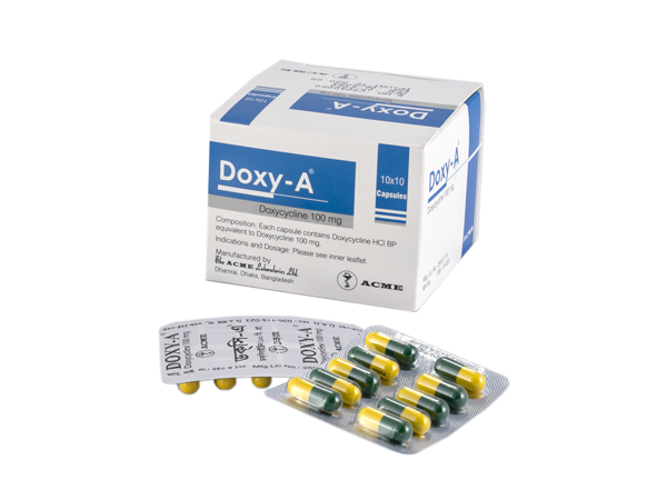 Doxy A 100mg Tablet 1 Strip