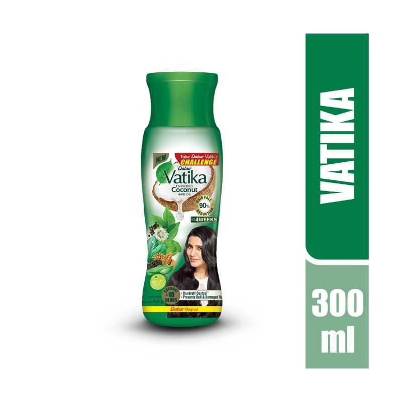 Dabur Vatika Enriched Coconut Hair Oil , 300 | India