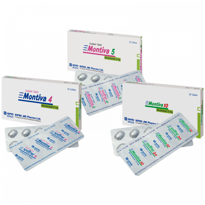 Montiva 4mg 10pcs