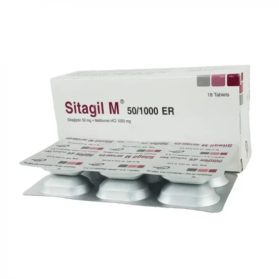 Sitagil M 50/1000 ER -6pcs