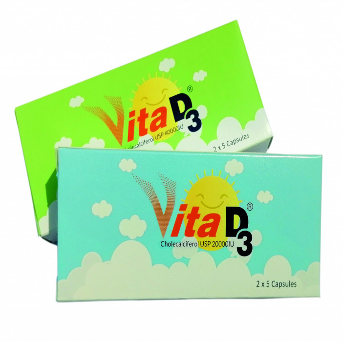 Vita D3 20000IU 5pcs Capsule