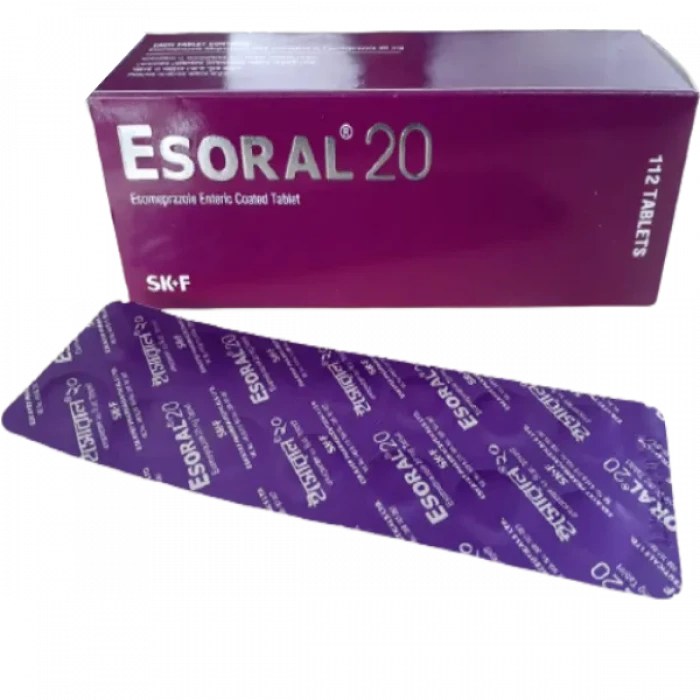 Esoral 20mg 14pcs