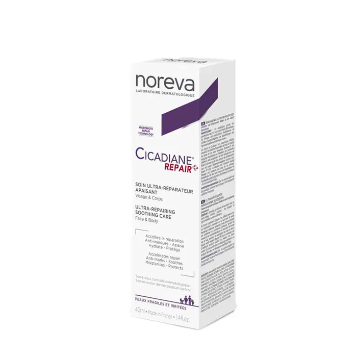 Noreva Cicadiane Repair+ Ultra-Repairing Soothing Care, Face & Body  40ml