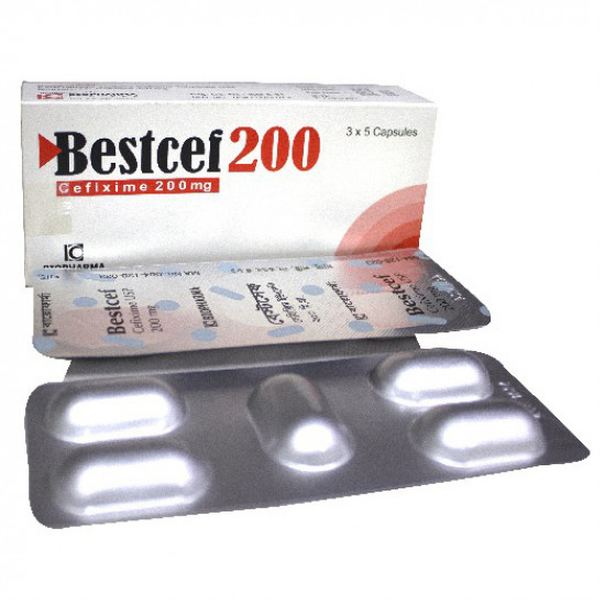 Bestcef 200 Capsule | 1 Strip
