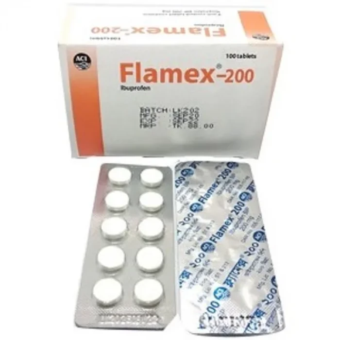 Flamex 200mg Tablet 1 Strip