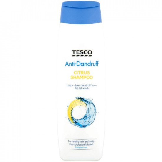 Tesco Anti-Dandruff Citrus Shampoo 300ml