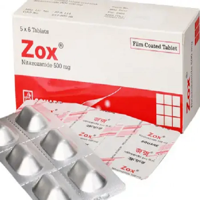 Zox 500mg Tablet 6Pcs