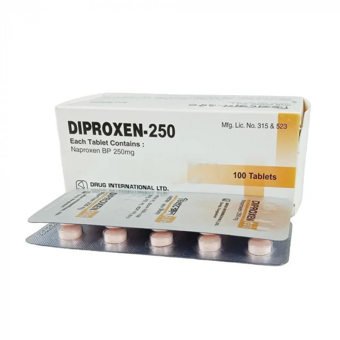 Diproxen 250mg Tablet 1 Strip