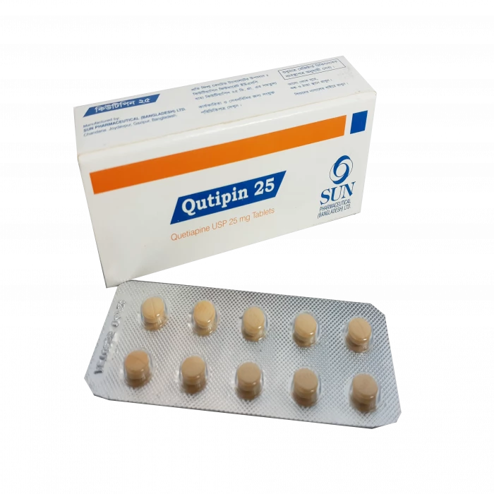 Qutipin 25mg 10pcs