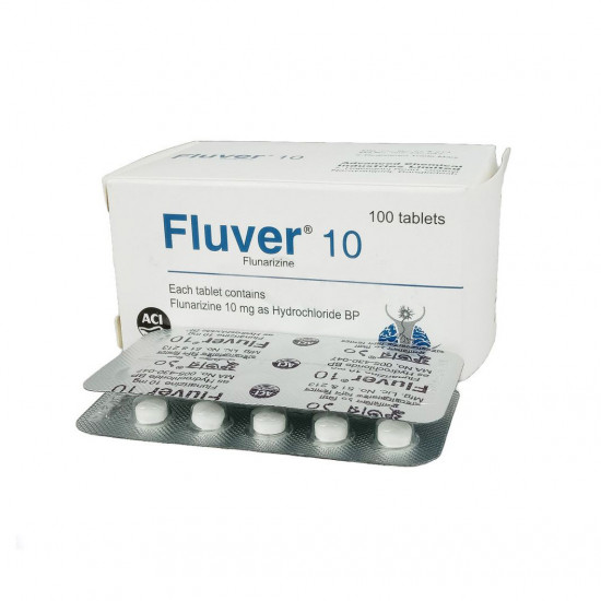Fluver 10mg Tablet | 1 Strip