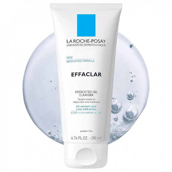 La Roche Posay Effaclar Medicated Gel Cleanser | 200ml Tube