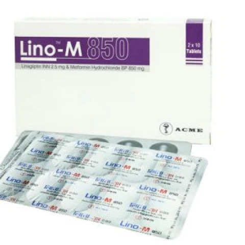 Lino M 850mg Tablet 1 Strip