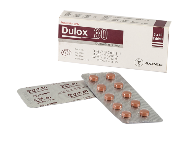 Dulox 30 Tablet 1 Strip