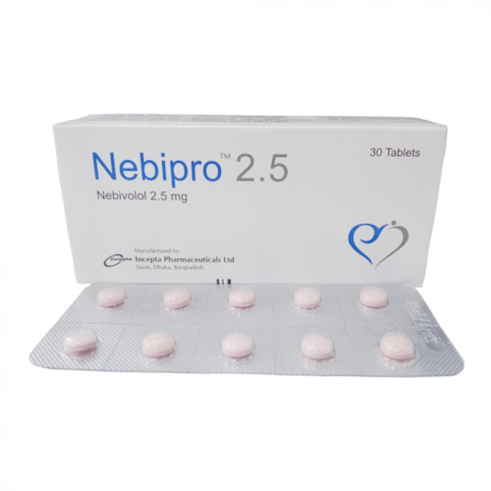 Nebipro 2.5mg Tablet 10pcs