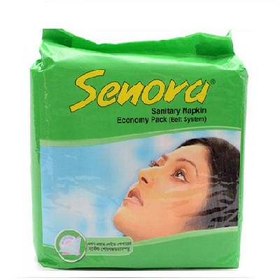 Senora Sanitary Napkin Economy Pack (Belt System) 15 Pads