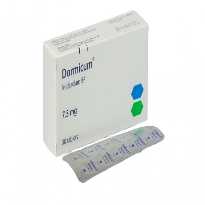 Dormicum 7.5mg Tablet 1 Strip