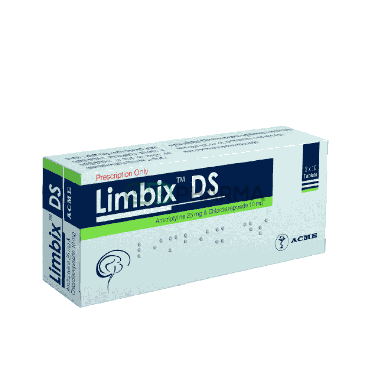 Limbix DS (25mg+10mg) Tablet