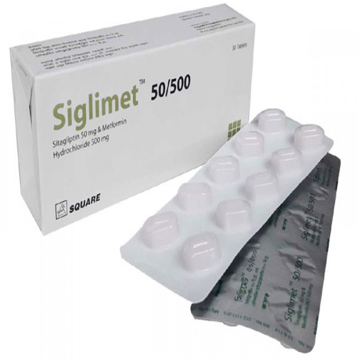 Siglimet 50/500mg Tablet 1 Strip